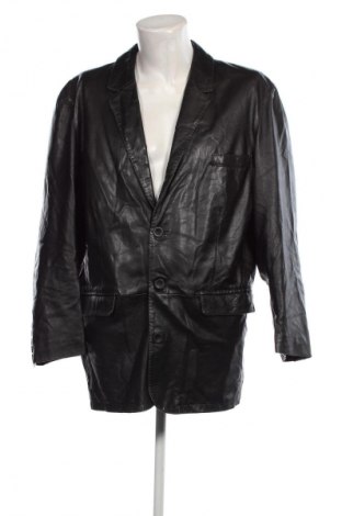 Ανδρικό δερμάτινο μπουφάν David Moore, Μέγεθος XXL, Χρώμα Μαύρο, Τιμή 139,79 €