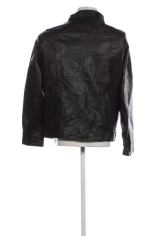 Ανδρικό δερμάτινο μπουφάν Dressmann, Μέγεθος L, Χρώμα Μαύρο, Τιμή 88,45 €