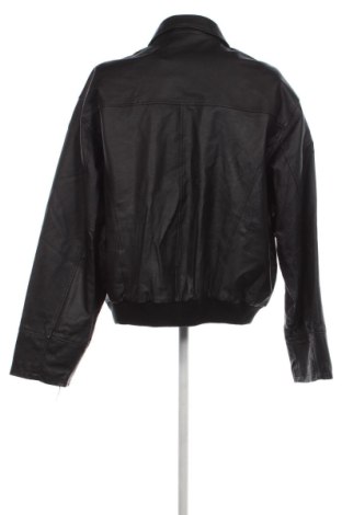Ανδρικό δερμάτινο μπουφάν Euro Tops, Μέγεθος XXL, Χρώμα Μαύρο, Τιμή 66,19 €