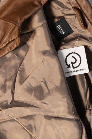 Pánska kožená bunda  Hugo Boss, Veľkosť L, Farba Hnedá, Cena  341,34 €