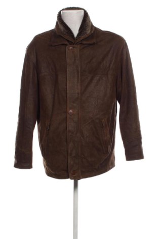 Pánska kožená bunda  Jilani Collection, Veľkosť XL, Farba Hnedá, Cena  96,11 €