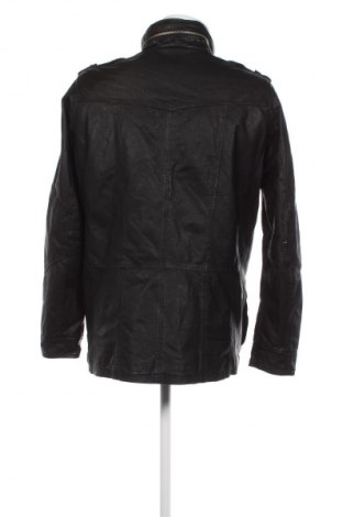 Ανδρικό δερμάτινο μπουφάν Jofama, Μέγεθος L, Χρώμα Μαύρο, Τιμή 76,88 €