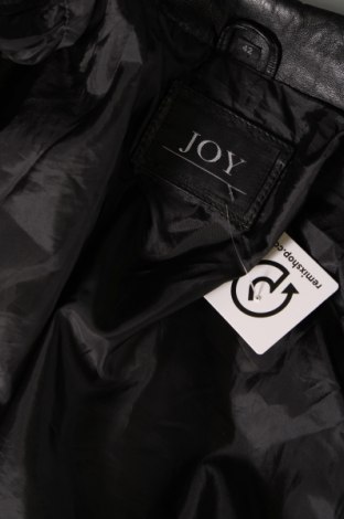 Ανδρικό δερμάτινο μπουφάν Joy, Μέγεθος XL, Χρώμα Μαύρο, Τιμή 88,45 €
