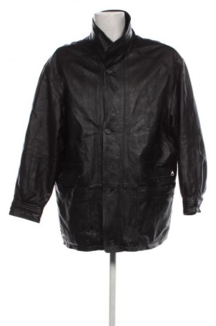 Ανδρικό δερμάτινο μπουφάν M.Flues, Μέγεθος XL, Χρώμα Μαύρο, Τιμή 39,96 €