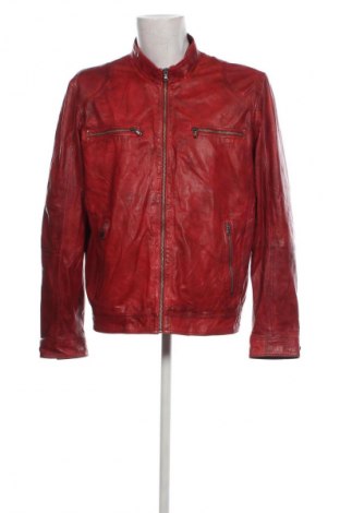 Pánská kožená bunda  Mey & Edlich, Velikost XXL, Barva Červená, Cena  3 603,00 Kč