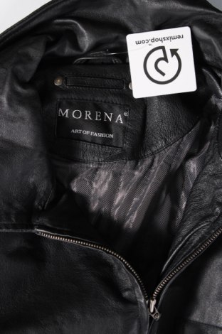 Ανδρικό δερμάτινο μπουφάν Morena, Μέγεθος L, Χρώμα Μαύρο, Τιμή 62,88 €