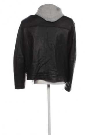 Ανδρικό δερμάτινο μπουφάν Peter Fitch, Μέγεθος L, Χρώμα Μαύρο, Τιμή 66,19 €