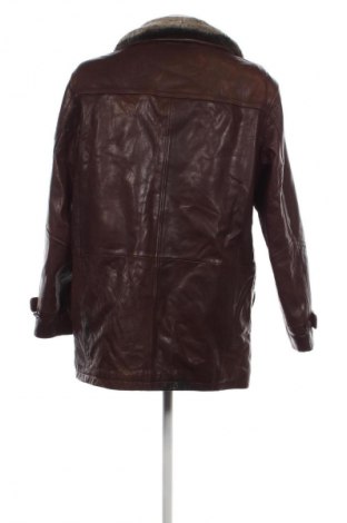 Мъжко кожено яке Pierre Cardin, Размер L, Цвят Кафяв, Цена 124,30 лв.