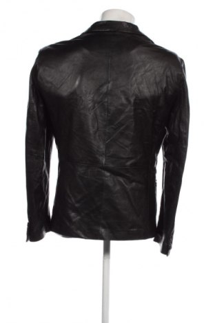 Ανδρικό δερμάτινο μπουφάν Sluisleder, Μέγεθος M, Χρώμα Μαύρο, Τιμή 38,35 €