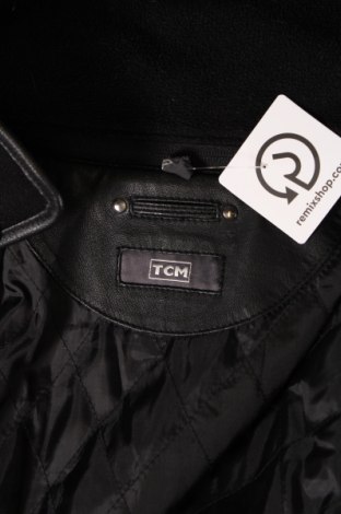Ανδρικό δερμάτινο μπουφάν TCM, Μέγεθος L, Χρώμα Μαύρο, Τιμή 66,19 €