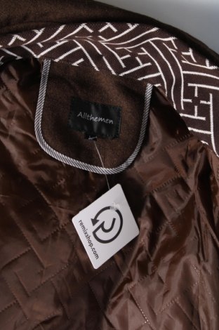Ανδρικά παλτό Allthemen, Μέγεθος L, Χρώμα Καφέ, Τιμή 21,71 €