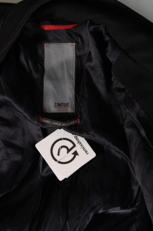 Ανδρικά παλτό Cinque, Μέγεθος L, Χρώμα Μαύρο, Τιμή 67,12 €