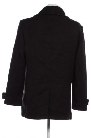 Мъжко палто H&M, Размер L, Цвят Черен, Цена 69,55 лв.