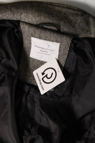 Pánsky kabát  Selected Homme, Veľkosť L, Farba Sivá, Cena  48,82 €