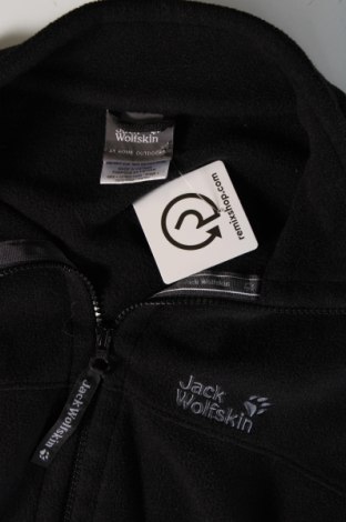 Ανδρική ζακέτα fleece Jack Wolfskin, Μέγεθος XL, Χρώμα Μαύρο, Τιμή 29,69 €