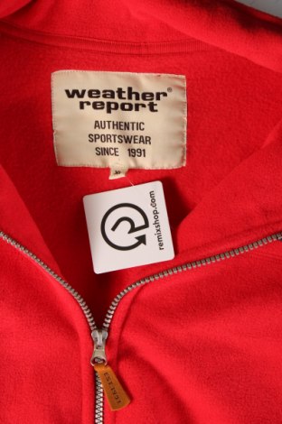 Bluză polară de bărbați Weather Report, Mărime XL, Culoare Roșu, Preț 83,88 Lei