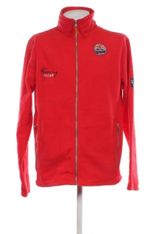 Herren Sportjacke Weather Report, Größe XL, Farbe Rot, Preis 7,99 €