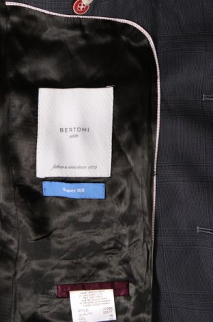 Pánské sako  Bertoni, Velikost L, Barva Modrá, Cena  1 088,00 Kč