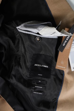 Ανδρικό σακάκι Jack & Jones PREMIUM, Μέγεθος L, Χρώμα  Μπέζ, Τιμή 31,96 €
