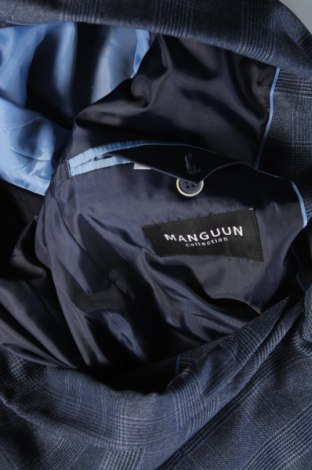Ανδρικό σακάκι Manguun, Μέγεθος L, Χρώμα Μπλέ, Τιμή 13,61 €