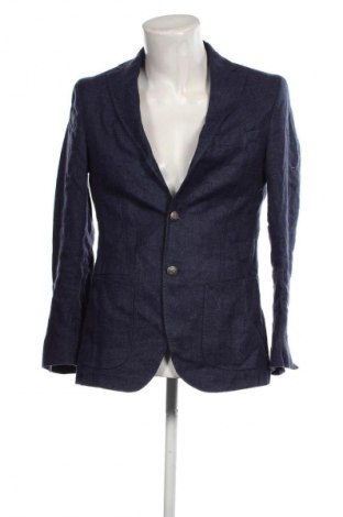 Ανδρικό σακάκι Massimo Dutti, Μέγεθος M, Χρώμα Μπλέ, Τιμή 34,95 €