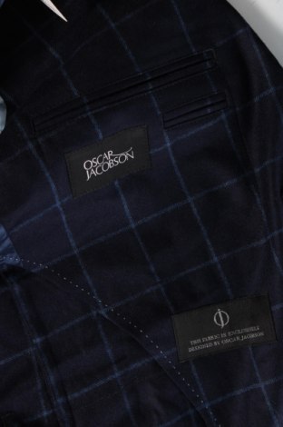 Ανδρικό σακάκι Oscar Jacobson, Μέγεθος M, Χρώμα Μπλέ, Τιμή 69,90 €