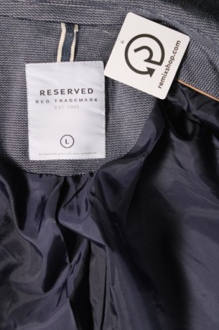 Pánske sako  Reserved, Veľkosť L, Farba Modrá, Cena  12,48 €