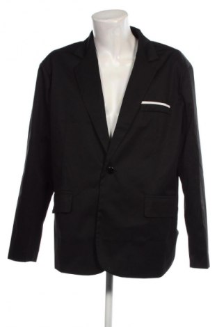 Ανδρικό σακάκι SHEIN, Μέγεθος 3XL, Χρώμα Μαύρο, Τιμή 15,27 €