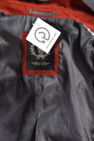 Ανδρικό σακάκι Tailor & Son, Μέγεθος L, Χρώμα Καφέ, Τιμή 12,25 €
