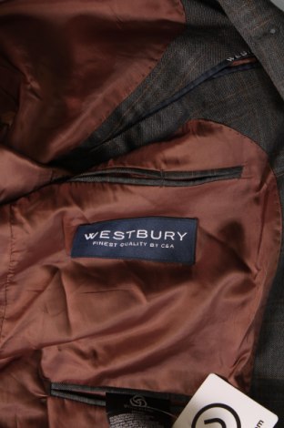 Ανδρικό σακάκι Westbury, Μέγεθος XL, Χρώμα Γκρί, Τιμή 14,84 €
