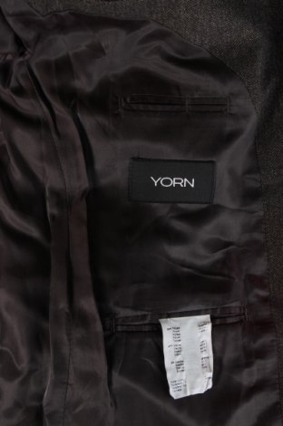 Мъжко сако Yorn, Размер XL, Цвят Сив, Цена 19,80 лв.