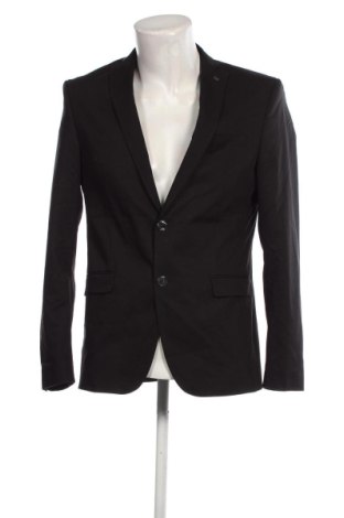 Ανδρικό σακάκι Zara Man, Μέγεθος L, Χρώμα Μαύρο, Τιμή 15,31 €