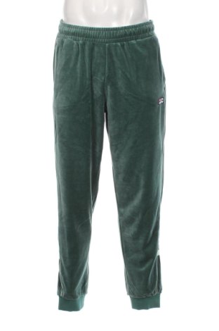 Pantaloni trening de bărbați FILA, Mărime L, Culoare Verde, Preț 305,92 Lei