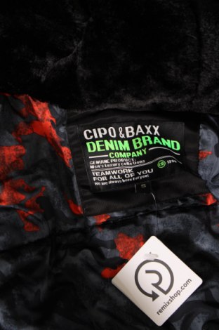 Ανδρικό μπουφάν Cipo & Baxx, Μέγεθος S, Χρώμα Μαύρο, Τιμή 41,41 €