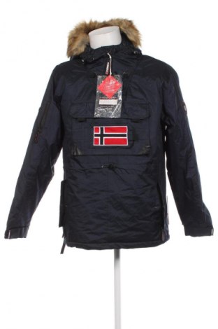 Pánska bunda  Geographical Norway, Veľkosť L, Farba Modrá, Cena  216,03 €
