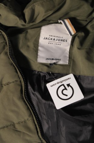 Pánska bunda  Originals By Jack & Jones, Veľkosť S, Farba Zelená, Cena  17,95 €