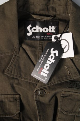 Ανδρικό μπουφάν Schott, Μέγεθος XL, Χρώμα Πράσινο, Τιμή 129,90 €