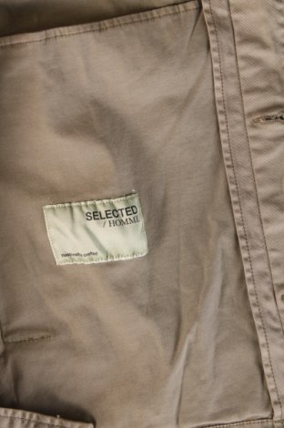 Herrenjacke Selected Homme, Größe L, Farbe Beige, Preis € 77,32