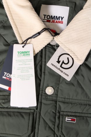 Herrenjacke Tommy Jeans, Größe M, Farbe Grün, Preis 135,99 €