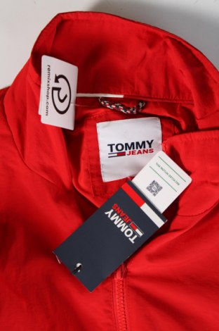 Herrenjacke Tommy Jeans, Größe M, Farbe Rot, Preis 135,99 €