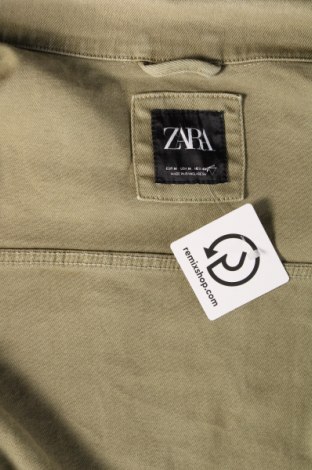 Ανδρικό μπουφάν Zara, Μέγεθος M, Χρώμα Πράσινο, Τιμή 25,36 €