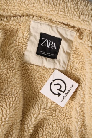 Ανδρικό μπουφάν Zara, Μέγεθος L, Χρώμα  Μπέζ, Τιμή 25,36 €