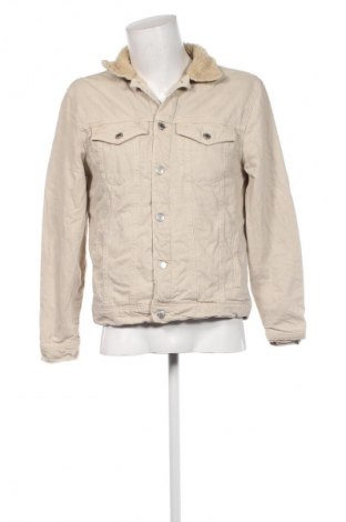 Ανδρικό μπουφάν Zara, Μέγεθος L, Χρώμα  Μπέζ, Τιμή 15,22 €
