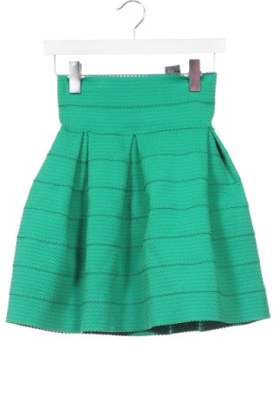 Fustă H&M, Mărime XS, Culoare Verde, Preț 48,47 Lei