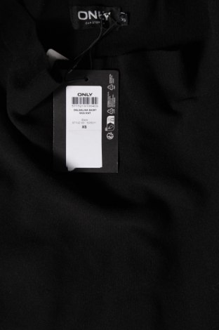 Φούστα ONLY, Μέγεθος XS, Χρώμα Μαύρο, Τιμή 9,48 €