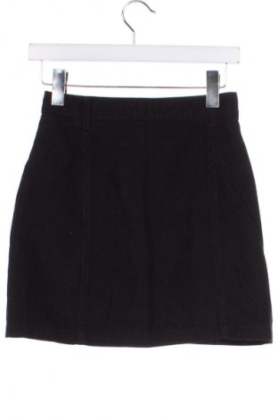 Fustă Stradivarius, Mărime XS, Culoare Negru, Preț 29,99 Lei