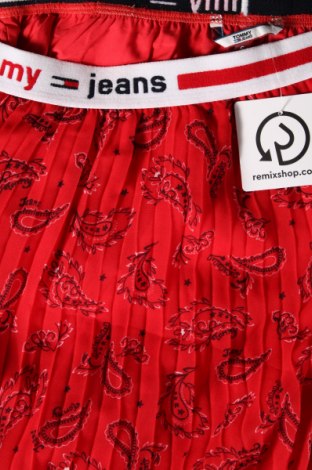 Rock Tommy Jeans, Größe S, Farbe Rot, Preis 26,03 €