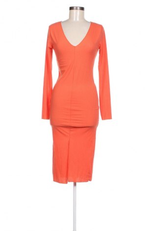 Kleid, Größe S, Farbe Orange, Preis 9,00 €