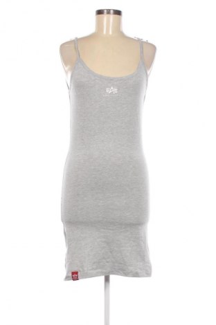 Kleid Alpha Industries, Größe S, Farbe Grau, Preis € 95,65