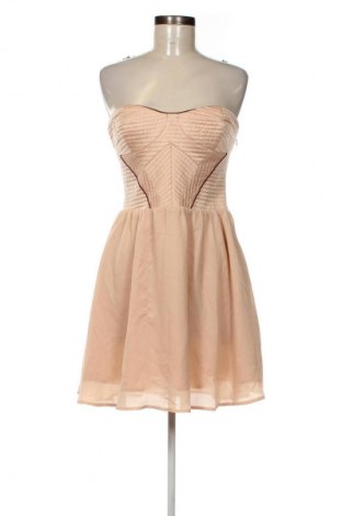 Kleid Bershka, Größe L, Farbe Beige, Preis 40,36 €